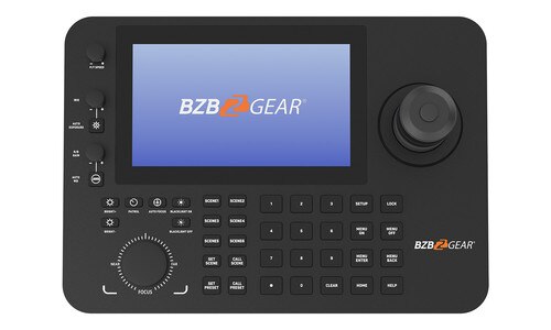 BZBGEAR Professional Serial and IP Joystick Controller with Touchscreen ...