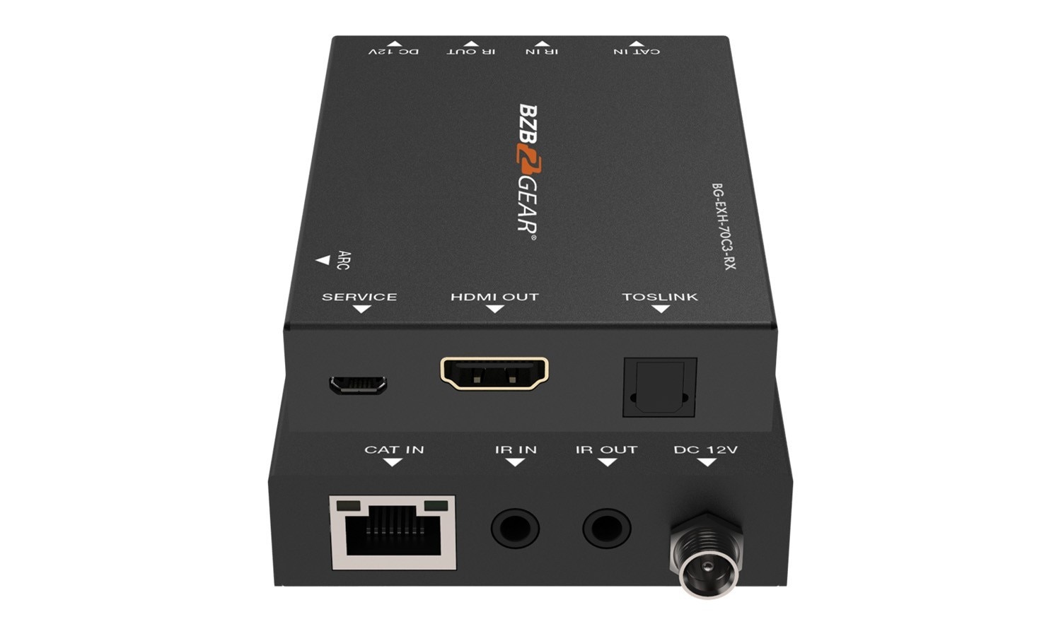BZBGEAR 4K 18Gbps HDMI Extender with Bi-directional IRPoCARC and Audio De-embedding up to 230ft