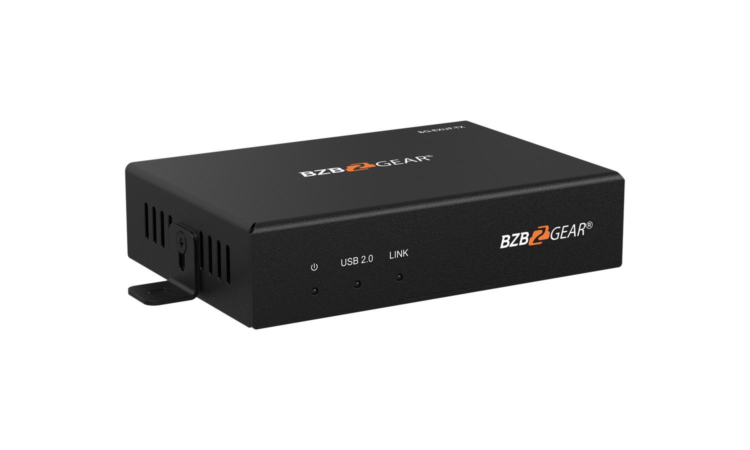 BZBGEAR 4-Port USB3.1/2.0/1.1 SuperSpeed Fiber Extender up to 1000ft ...