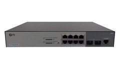 8-Port 1G Ethernet PoE Switch 8 x PoE Ports 130W with 2 x 1Gb SFP Uplinks Fanless Powered by FS BG-FS8260