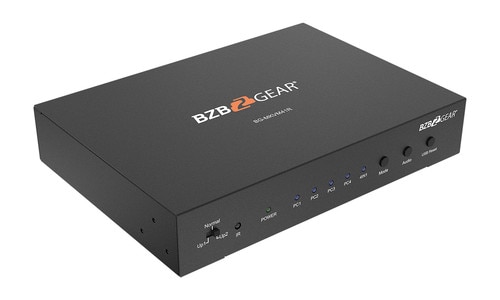 4X1 HDMI Multiviewer with KVM USB20 Ports with Support up to 4 Computers BG-MKVM41R