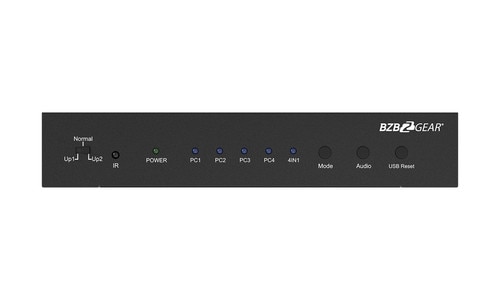 4X1 HDMI Multiviewer with KVM USB20 Ports with Support up to 4 Computers BG-MKVM41R