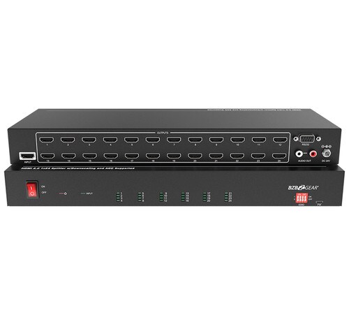 HDMI V20 1X24 Splitter with Downscaling and AOC Supported BG-UHD-DA1X24