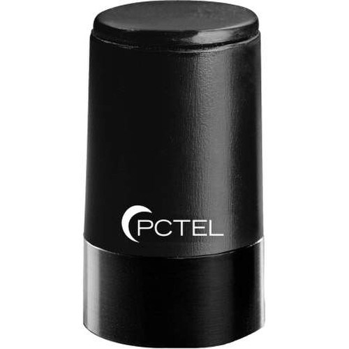 PCTEL 380-410 MHz Low Profile Vertical Antenna Black BMLPV380