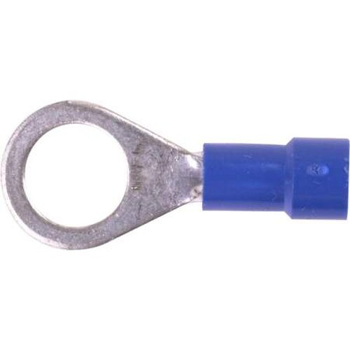 Ventev 16-14 Gauge Vinyl Ring Terminal 516 Inch Stud 100 Pack BR516