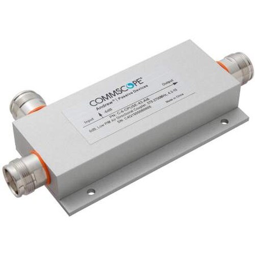 CommScope 555-2700MHz Directional Coupler 6dB Low-PIM C-6-CPUSE-43-AI6