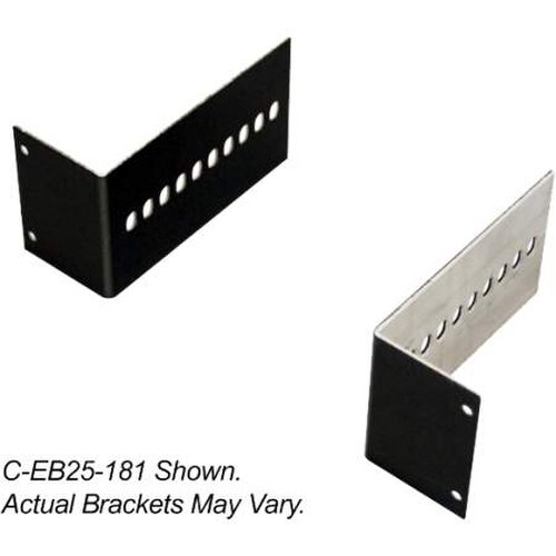 Havis 2 Piece Equipment Mounting Bracket 25 Inch Space C-EB25-075