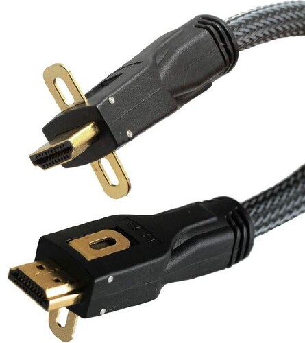 Hall Research Locking HDMI Cable 10 Feet C-HDMI-L-10