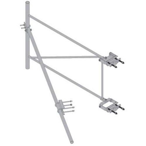 Sabre Sidearm Tower 6-Foot for 2-38-inch to 4-inch OD Mounting Pipe C10-151-106