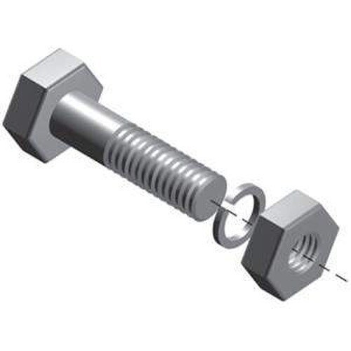Sabre - Bolt Assembly 34in x 3in A325 C40-026-047