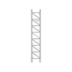 1-Inch x 12-Inch Jaw - Eye Turnbuckle Galvanized SteelC40-052-006