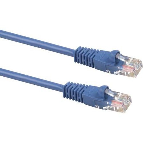 Signamax Cat-6 Indoor Patch Cord RJ45M to RJ45M Blue 25 Ft C6-115BU-25FB