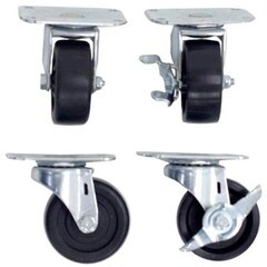 Toner Cable 3-Inch Swivel Casters - Set of Four CA-3