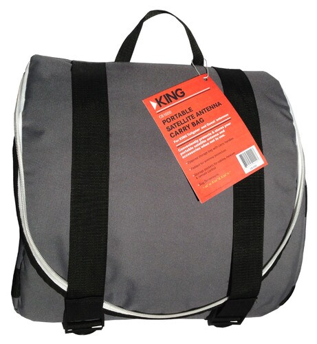 KING Portable Satellite Antenna Carry Bag Tailgater Quest Antenna CB1000