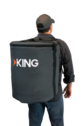 KING Portable Satellite Antenna Carry Bag Tailgater Quest Antenna CB1000