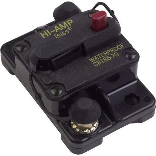Bussmann Circuit Breaker Type III 50 Amp One Each CB185-50