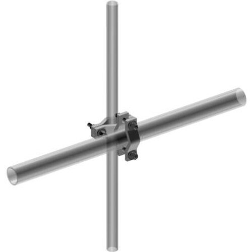 CommScope Crossover Clamp 2-12-Inch 3-12-Inch to 2-38-Inch 5-Inch CC-215-6