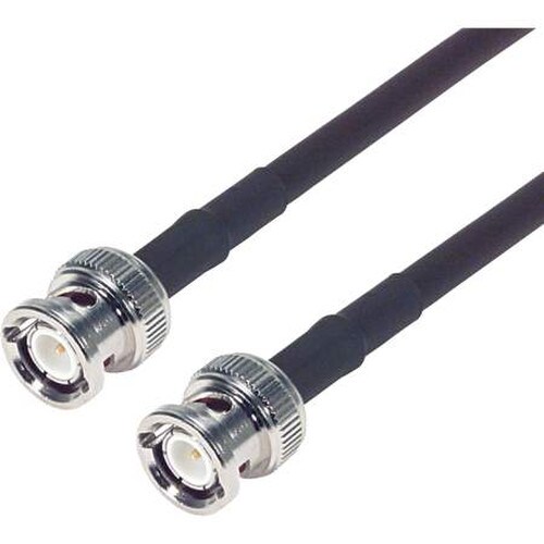 L-Com RG223 Coaxial Cable BNC Male to BNC Male 5ft CC223B-5