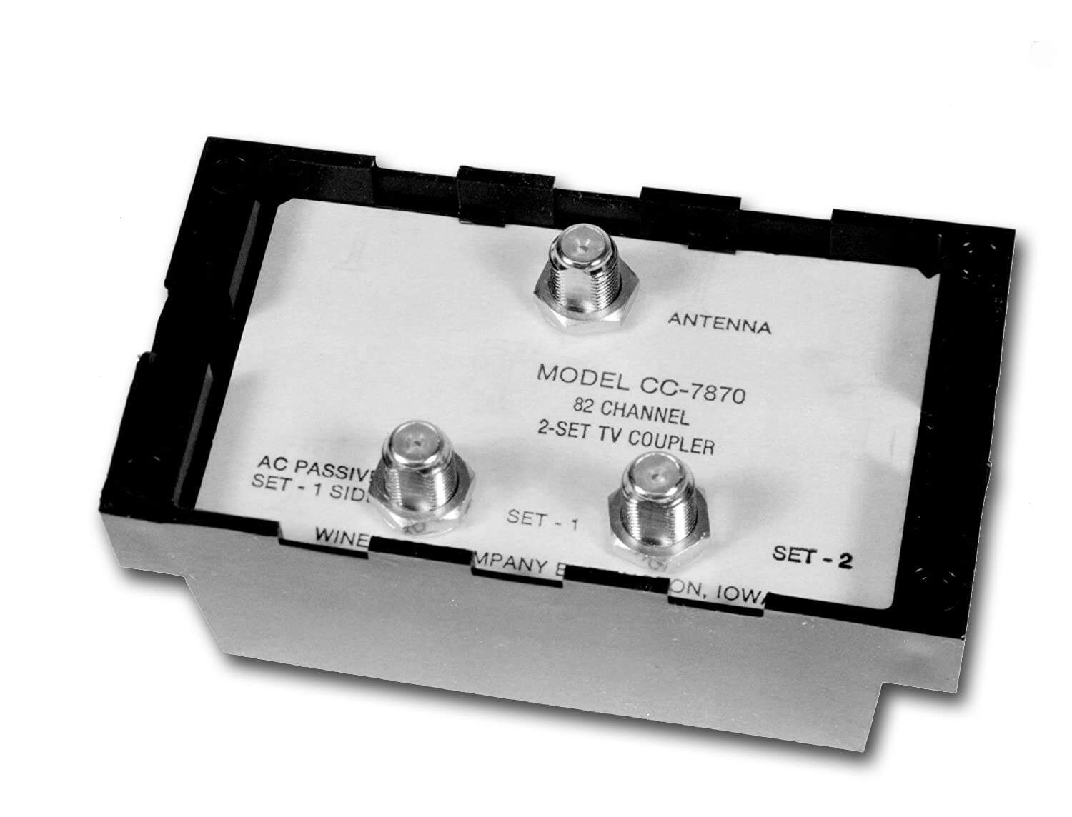 Winegard 2Way Dual TV Antenna Coupler Combiner (CC7870) Solid Signal