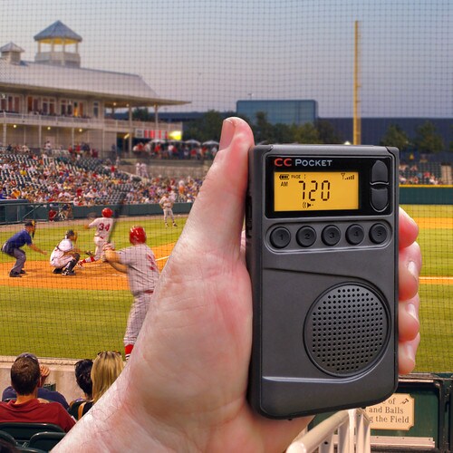 C Crane Pocket Radio with AM FM and Weather 55 Presets CCPKT