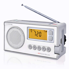 C Crane CCRadio Solar Digital AM FM Weather Alert Windup Emergency Radio CCRS