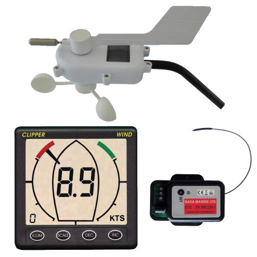 Clipper Wireless Wind System Complete with Display CL-WWS