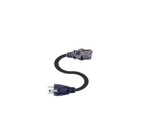 Webber NEMA Power Cord 5-15P to IEC320-C13 6 7-Inch CL60020