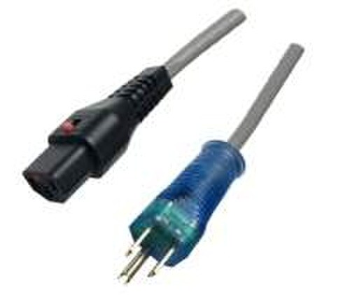 Webber 10ft Hospital Grade IEC-Lock Power Cord 18AWG CL60108-LOCK