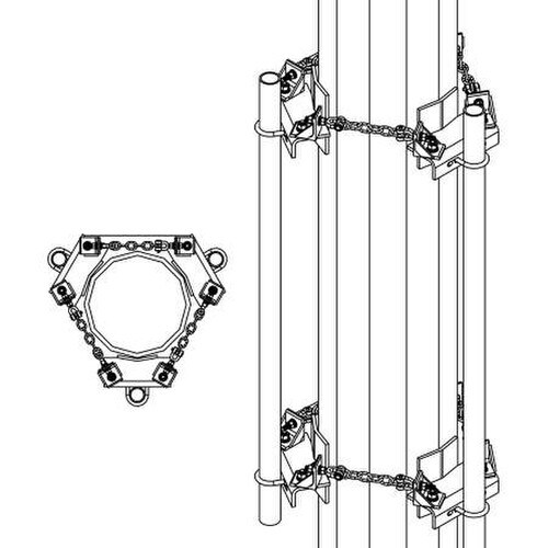 CommScope16 Triple Chain Mount Base Kit CM-60T-B