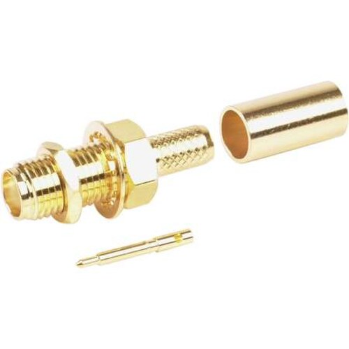 Ventev RPSMA Bulkhead Jack for TWS-195 Cable CON-30-195