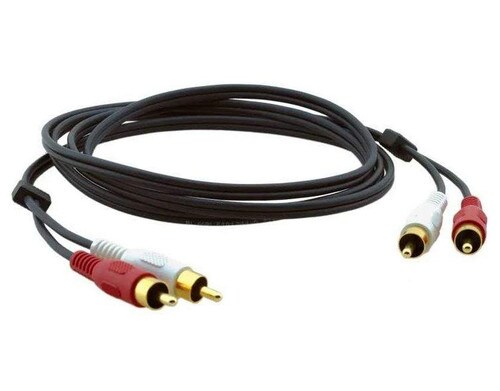 Kramer RCA Dual Audio Cable Molded Connectors 50-Ft CP-2RAM-2RAM-50