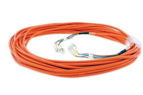 Kramer Four LC Plenum Rated Fiber Optic Cable 99-Ft CP-4LC-4LC-99
