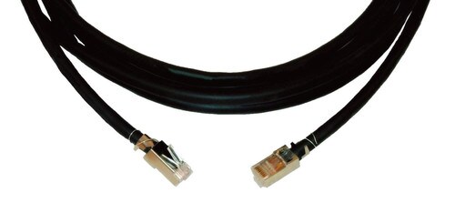 Kramer Four-Pair STP Data Shielded Plenum Cable 23AWG 25-Ft CP-DGK6-DGK6-25