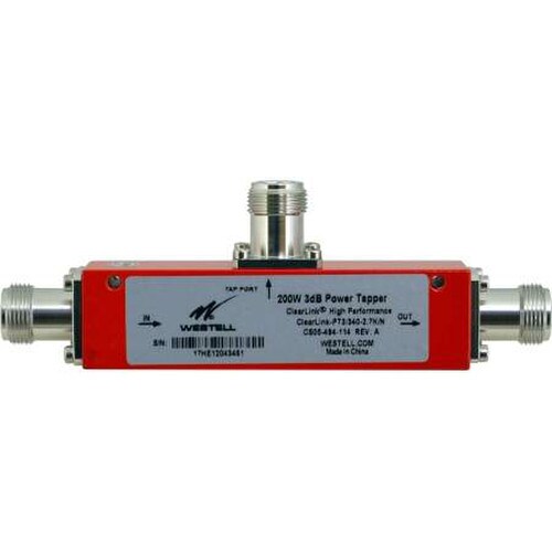 Westell 3dB Power Tapper 200W N Connectors Public Safety Rated CS05-494-114