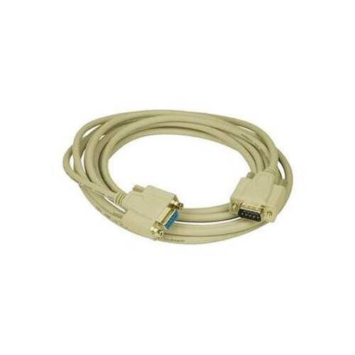 L-Com 15ft Deluxe Molded D-Sub Cable DB9 Male to Female CSMN9MF-15