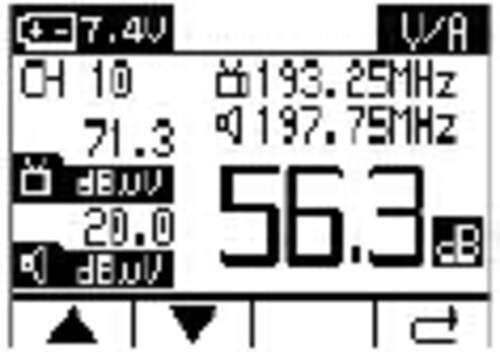 Cabletronix DigitalAnalog Signal Level Meter CTDLM870D