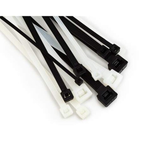 3M Products 24-Inch Black 175LB-Strength Cable Tie 50-Pieces CT24BK175-L