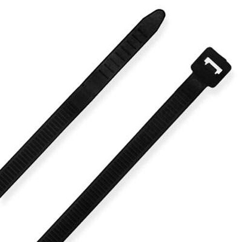 Perfect Vision CT7BLK 7-Inch Cable Tie - Black - 50lb UV CT7BLK