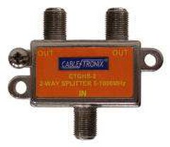 Cabletronix 2-Way 1 GHz Splitter CTGHS-2