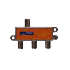 Cabletronix 3-Way 1 GHz Digital Splitter IndoorOutdoor CTGHS-3