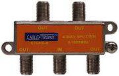 Cabletronix 4-Way 1 GHz Splitter CTGHS-4