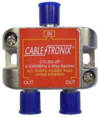 Cabletronix 2-Way High Frequency Splitter CTLBD-2P