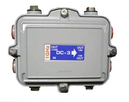 CableTronix 3-Way 5-1000 MHz Hardline Splitter CTSPG-3