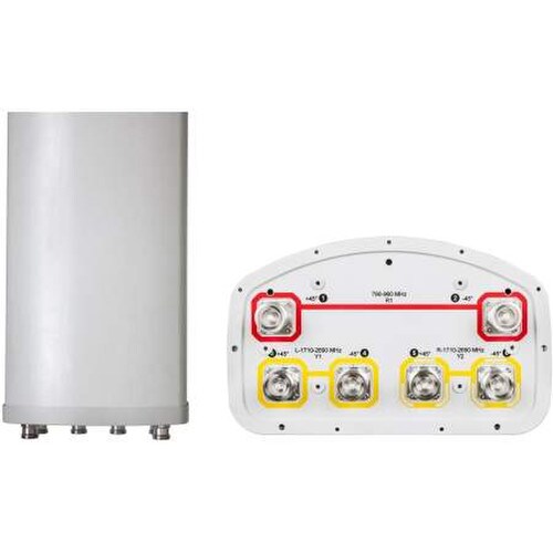 CommScope 6-Port Sector Antenna 2x 790-960 and 4x 1710-2690 CVV65BSX-M