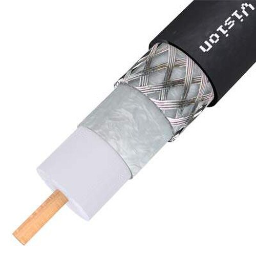Perfect Vision RG6 1000 ft Coax Cable - 64 - Black CX64-1B