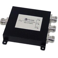 MicrolabFXR 694-2700 MHz 3-Way Splitter With N-Female Connectors D3-72FE