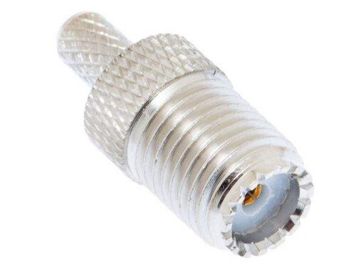 Digital Antenna Mini-UHF Female Crimp Connector for DA240 Cable DA826