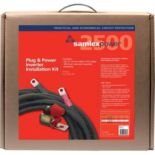 Samlex America Inverter Install Kit for 2500 Watt Inverters DC-2500-KIT