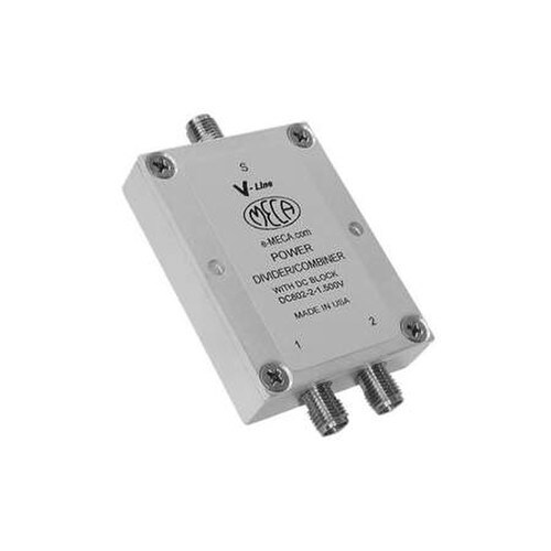 MECA 800-2000 2-Way DC Block Power Divider DC802-2-1-500V