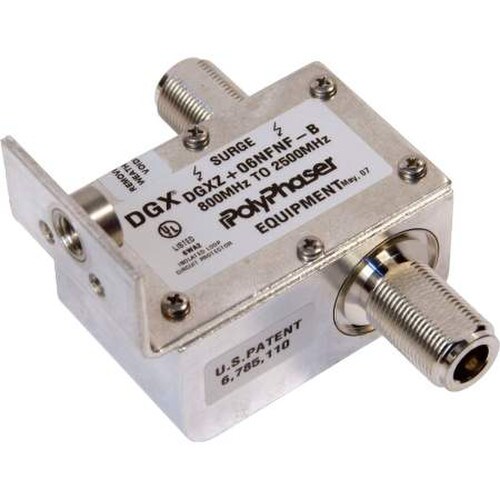 PolyPhaser GPS and Tower Top Protector DGXZ-06NFNF-B